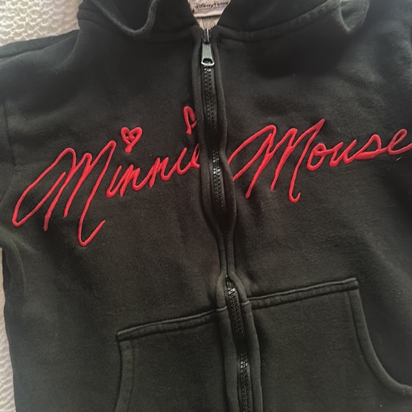 Minnie Mouse Disney Parks zip-up with ears - Picture 2 of 6